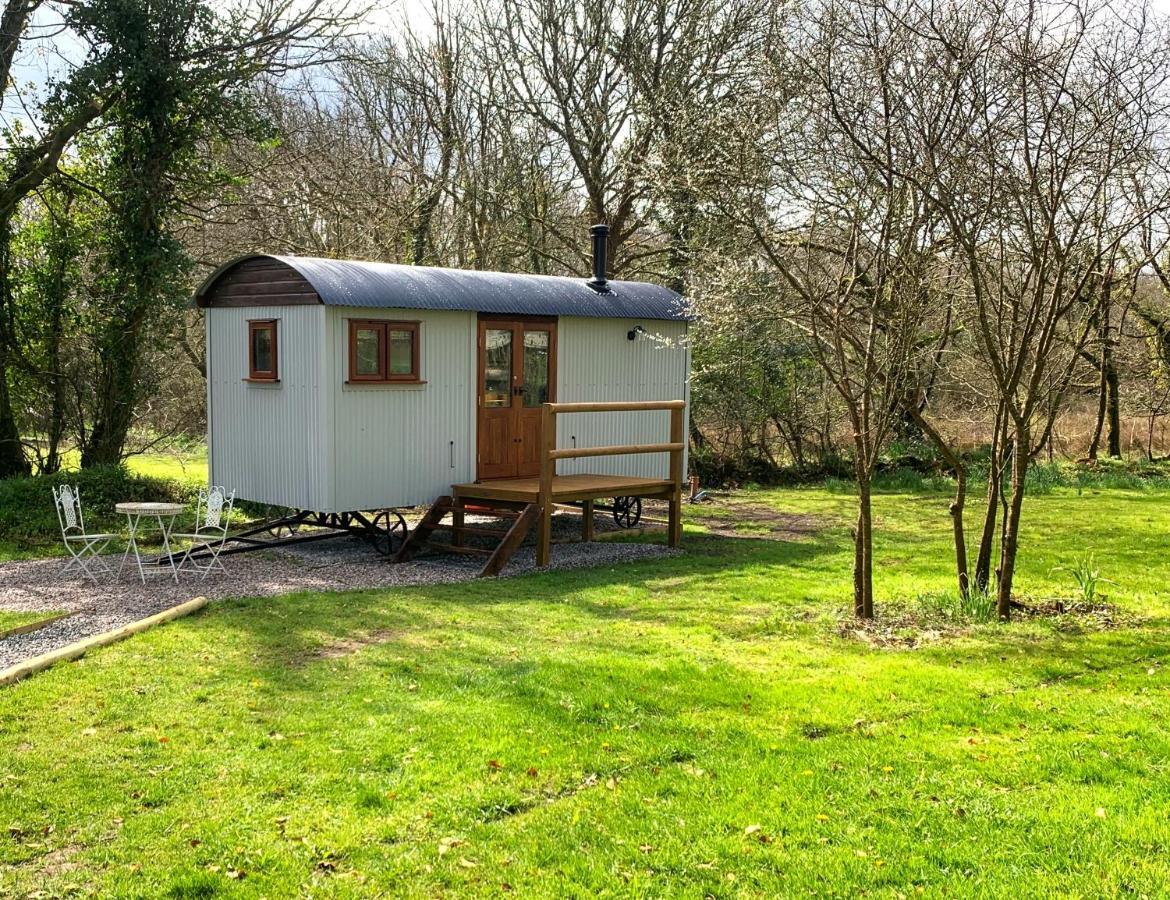 Lilliput - Delightful 1-Bedroom Shepherd'S Hut Holsworthy Exterior foto